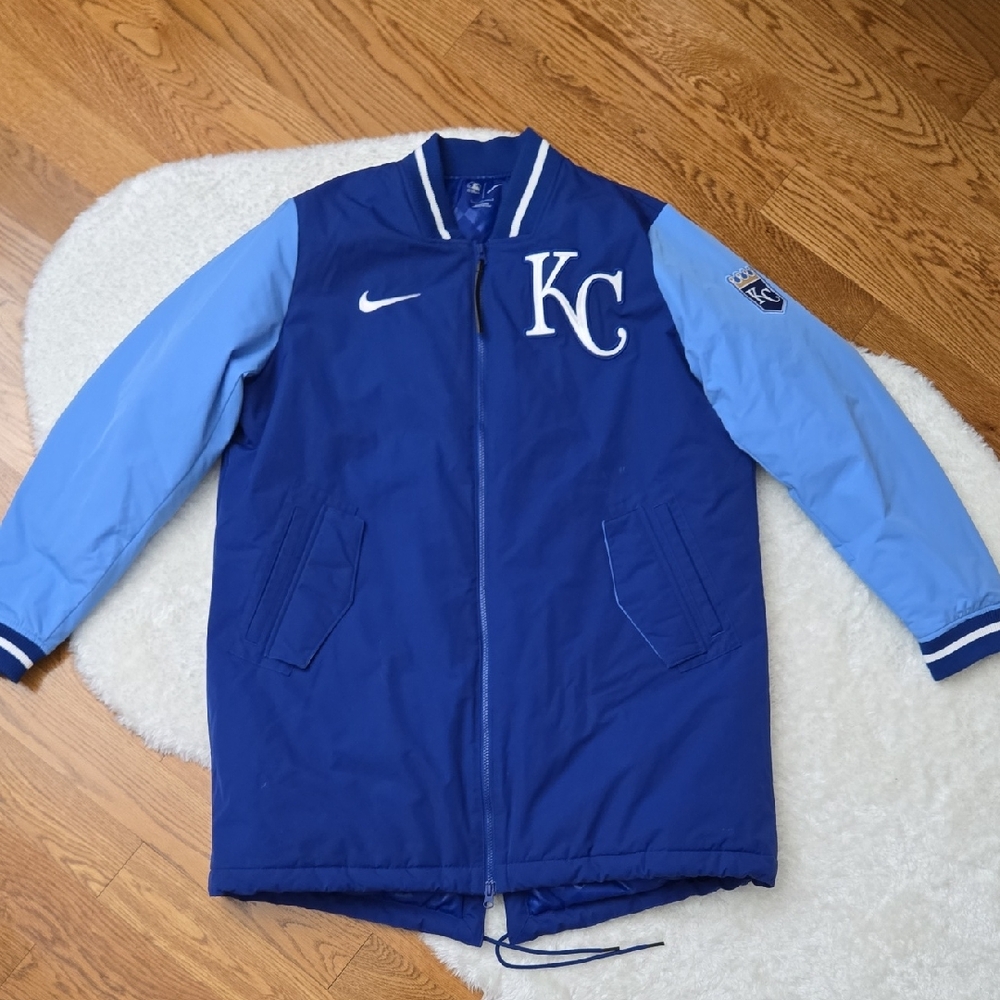 Nike KC Royals Winter Coat, Size Large, Great Condition